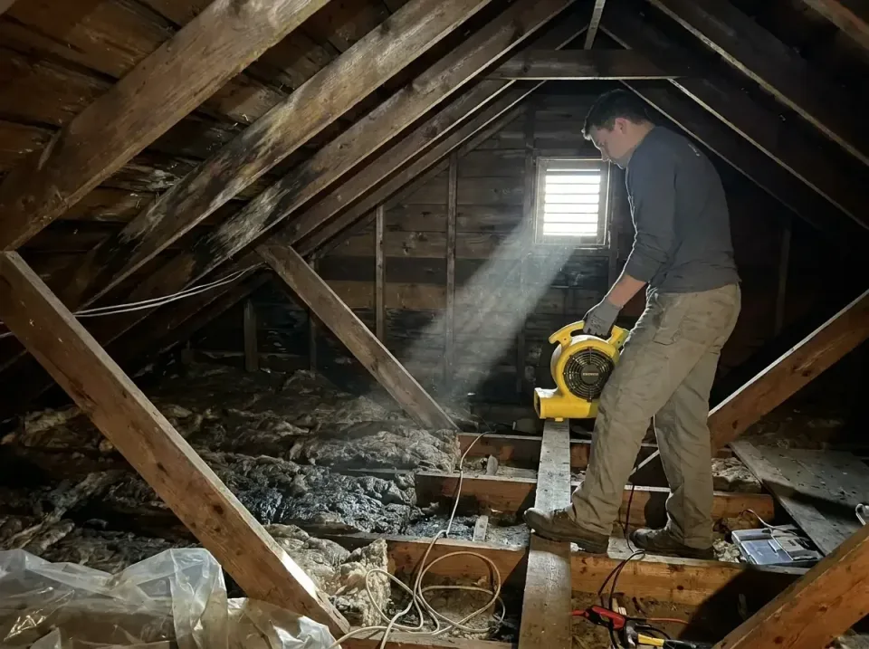 attic-water-damage-drying-proc-007 — frequently asked questions, Emergency Water Extraction & 24/7 Flood Response in Edina,…